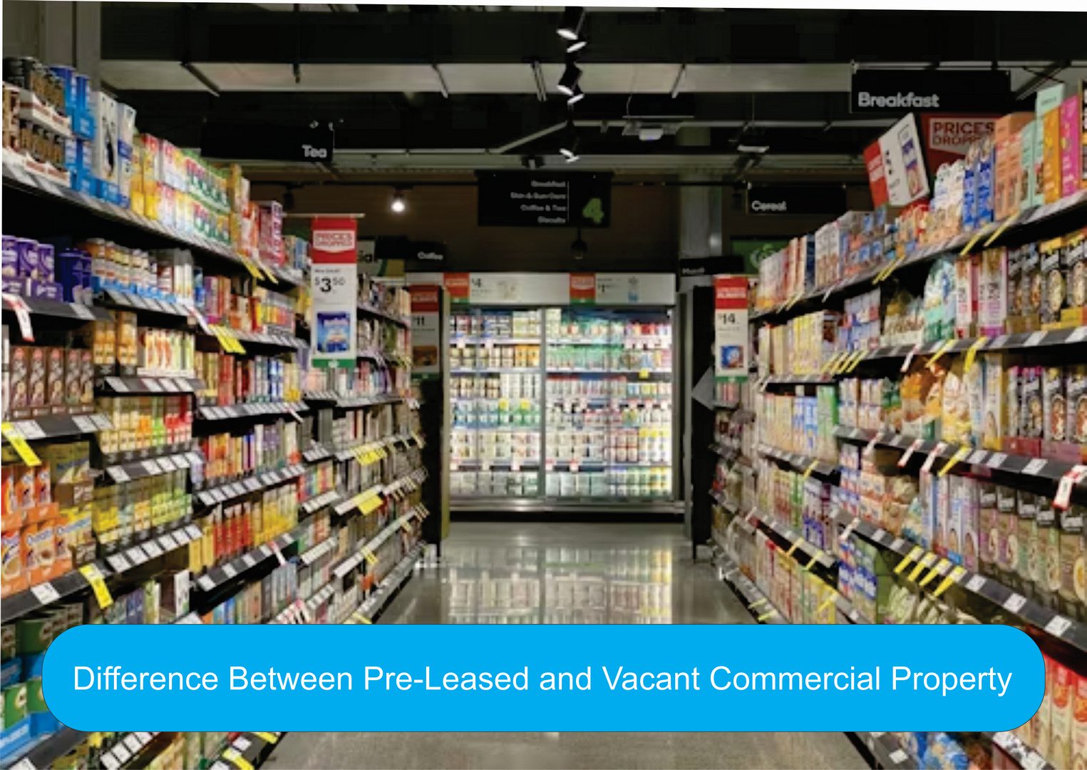 Difference Between Pre-Leased and Vacant Commercial Property